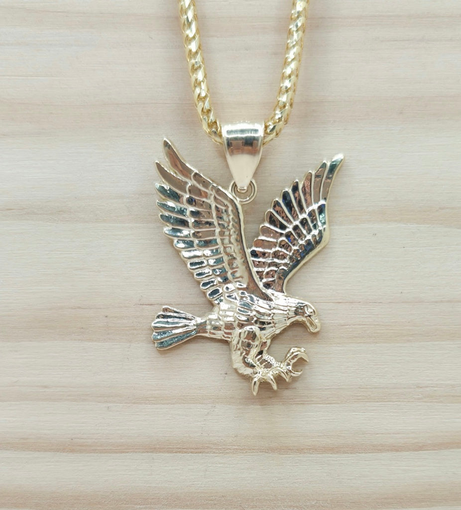 10KT SMALL EAGLE PENDANT Weight 2GR