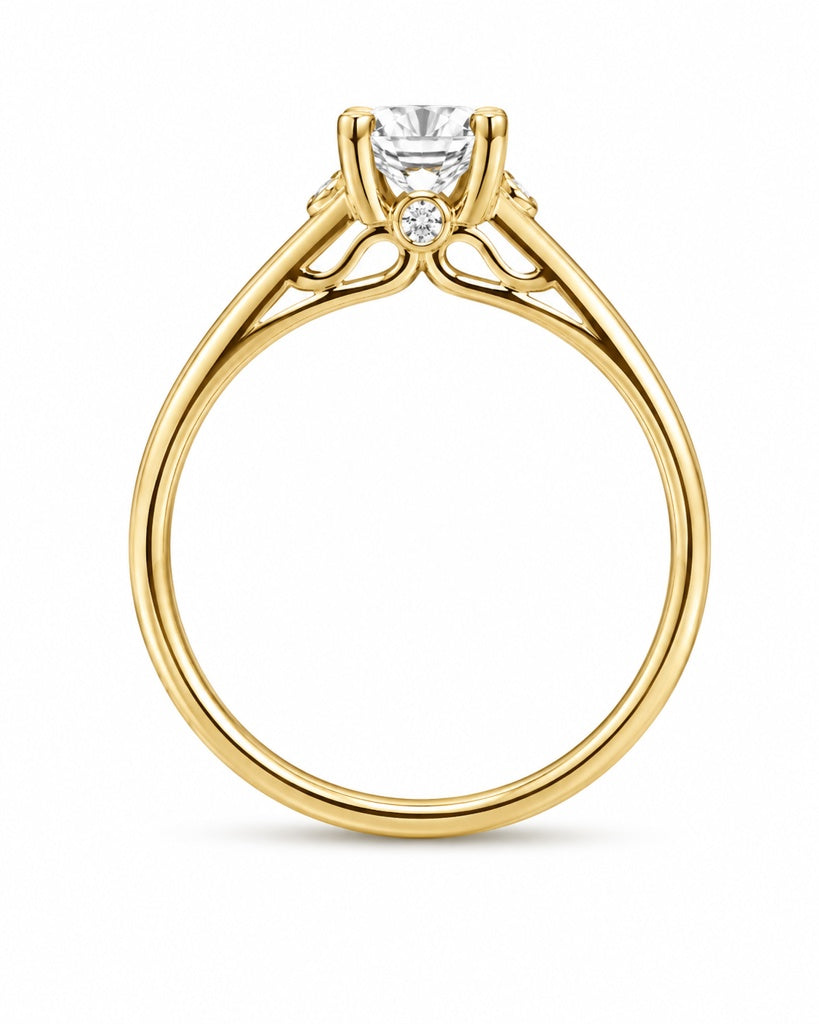 10K PROMISE RING Size 7
