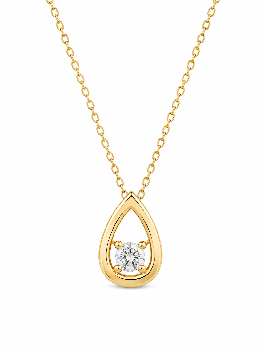 14KT GOLD AND DIAMOND DELICATE CHAIN Size 16INCH