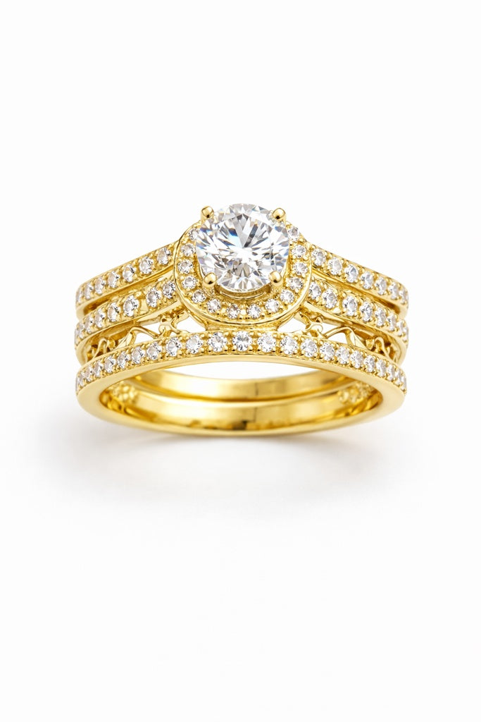 10KT TARIFF ENGAGEMENT RING Size SIZE 8 Weigth 7GR