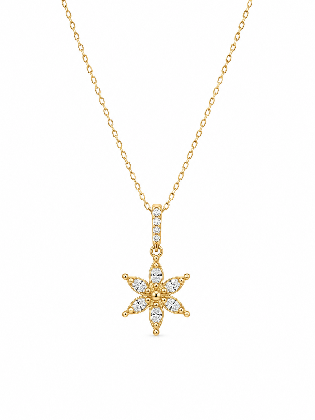 14KT DIAMOND DELICATE CHAIN Size 16INCH