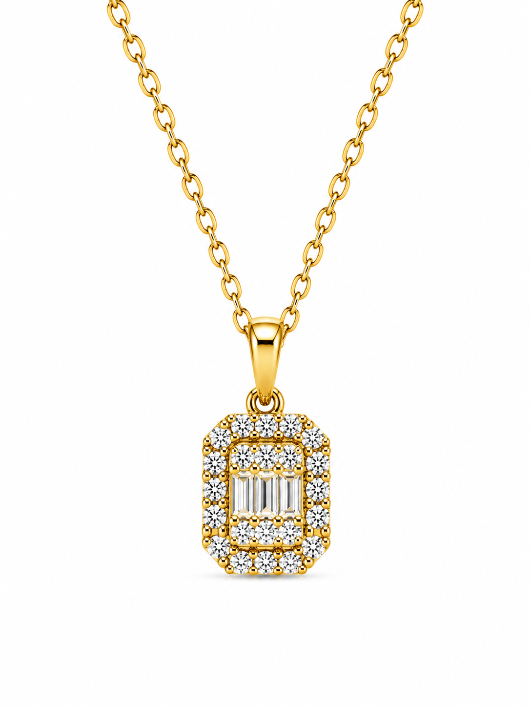 14KT DIAMOND DELICATE CHAIN Size 16INCH