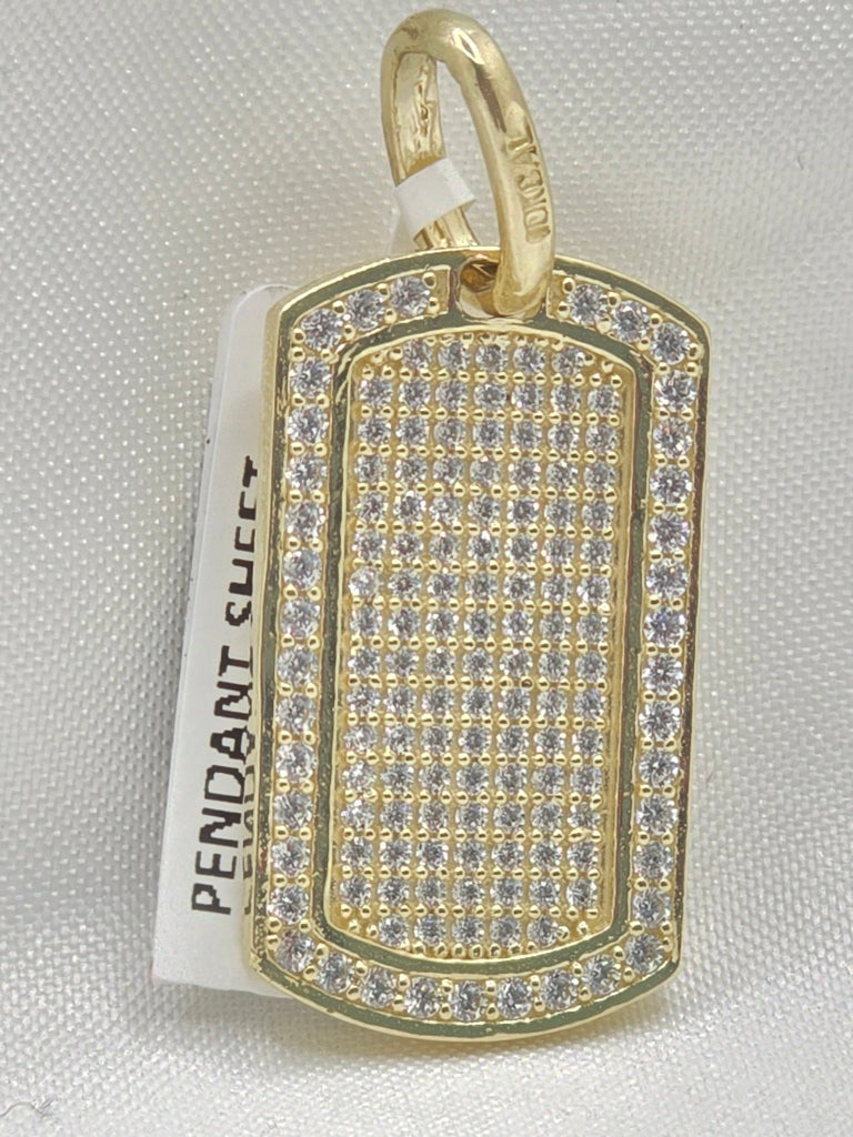 10KT MEDIUM SHEET PENDANT Weight 3GR