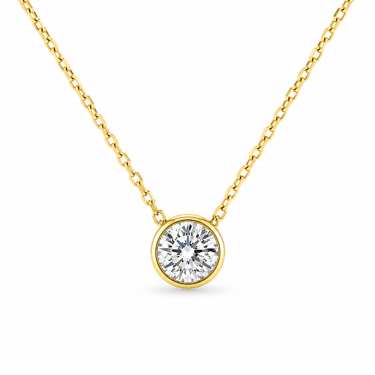 14KT DIAMOND DELICATE CHAIN Size 16INCH