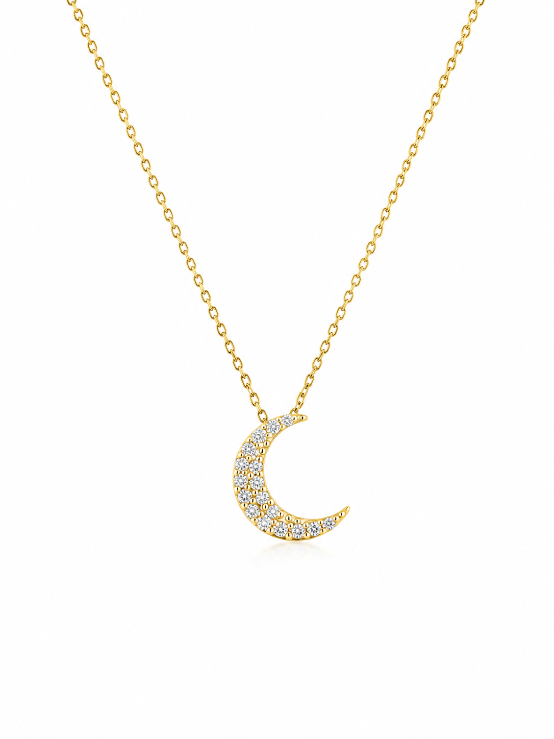 14KT DIAMOND DELICATE CHAIN Size 16INCH