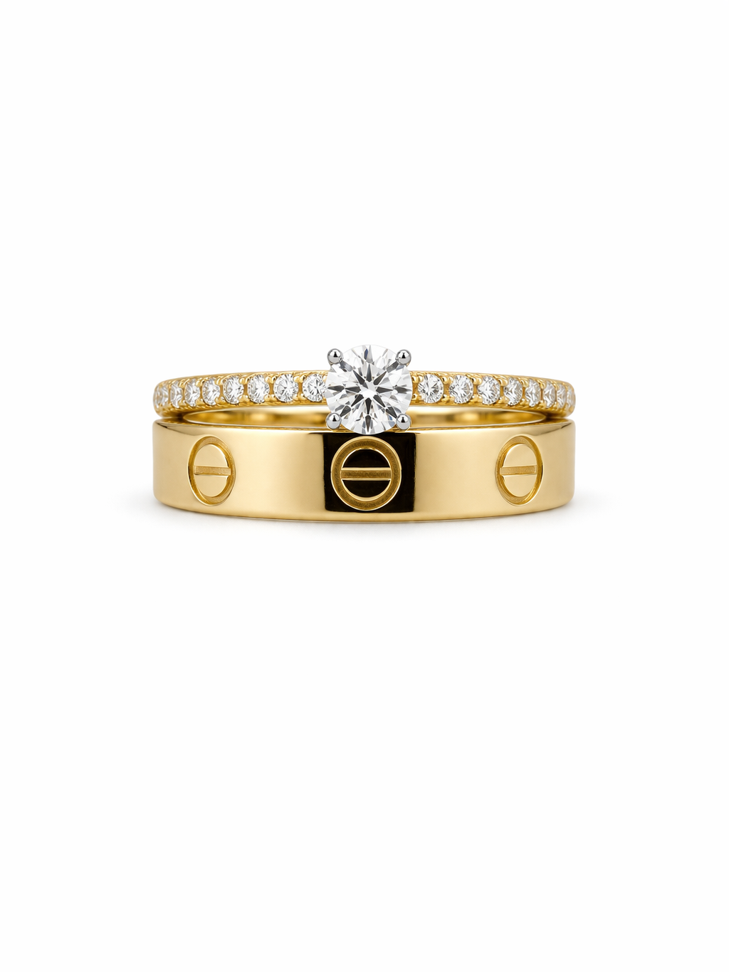 10KT  RING+WOMAN Size SIZE 7.5 Weigth 1.7 GR