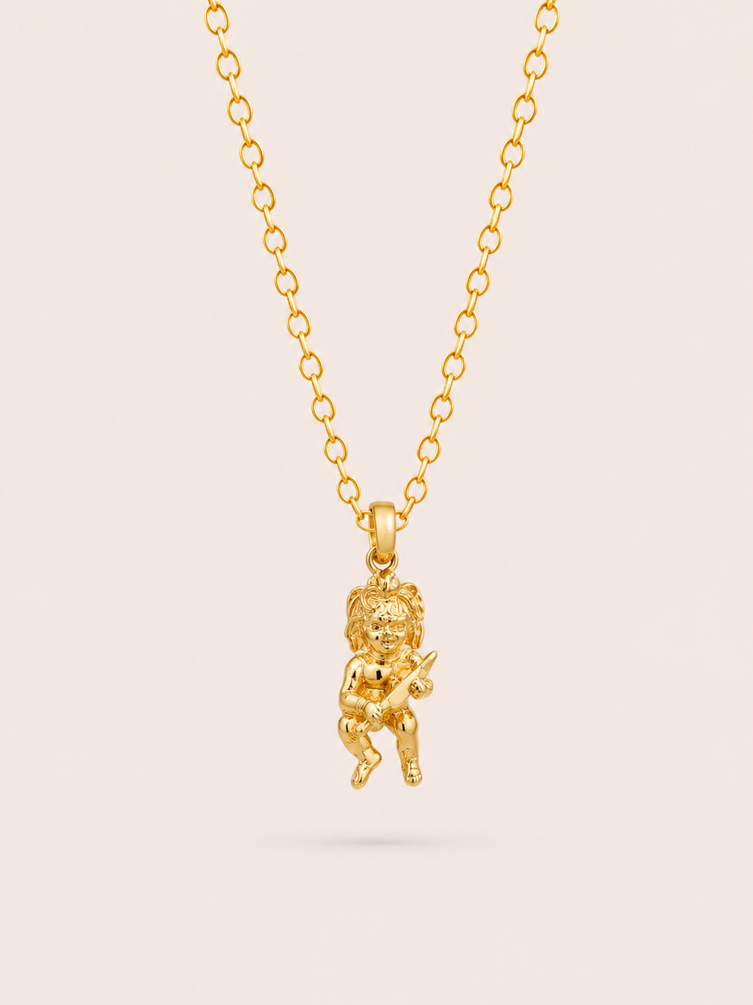 10KT CHUCKY PENDANT Size  Weigth 0.7GR