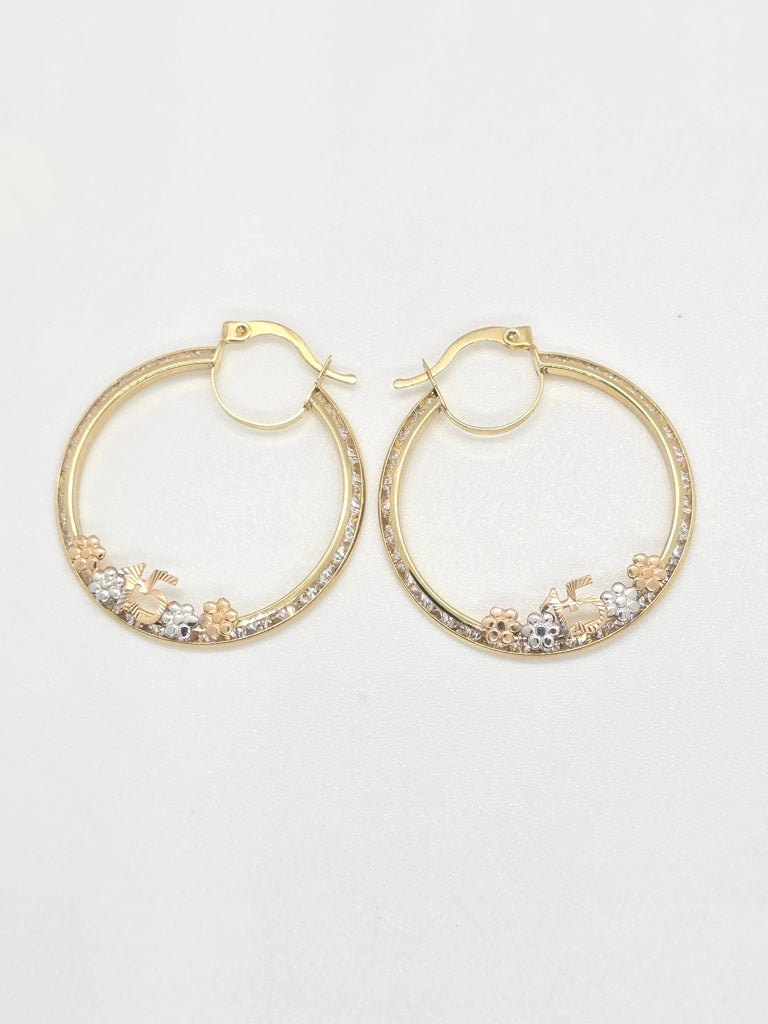 10K 15ANERA HOOP EARRINGS