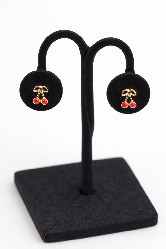 10KT EXTRA SMALL CHERRYS EARRINGS Size XS Weigth 1GR