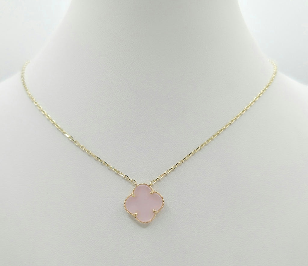 10KT FLOWER CHAIN Size 18INCH Weigth 3.02GR