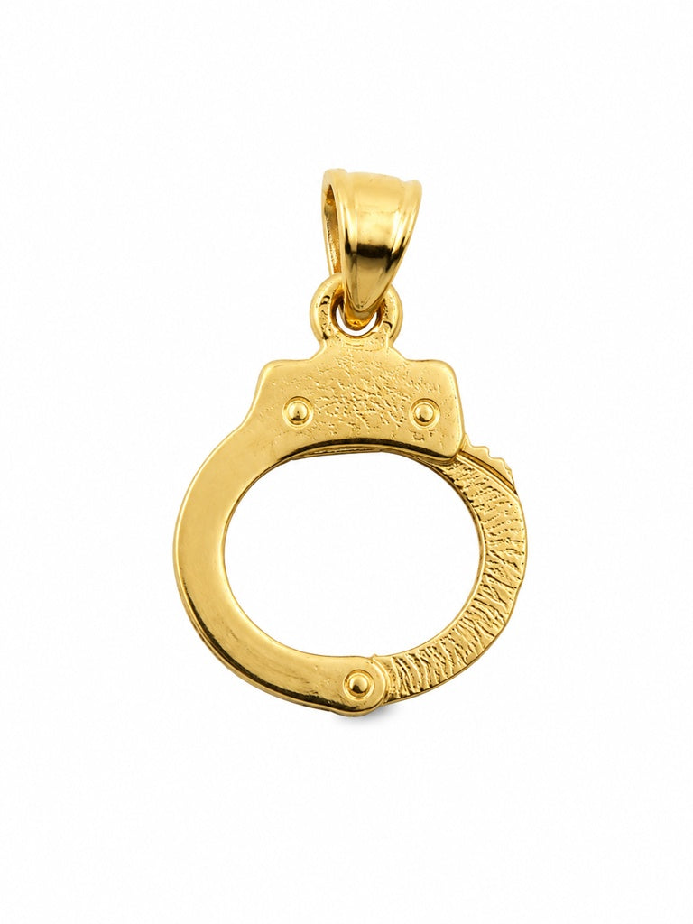 10KT GOLDEN HANDCUFFS PENDANT  Weigth 1.4GR