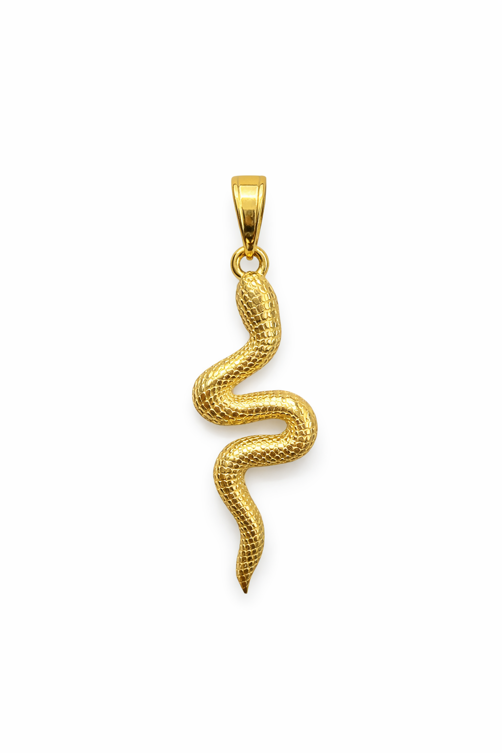 14KT SMALL SNAKE PENDANT Size SMALL Weigth 0.7GR