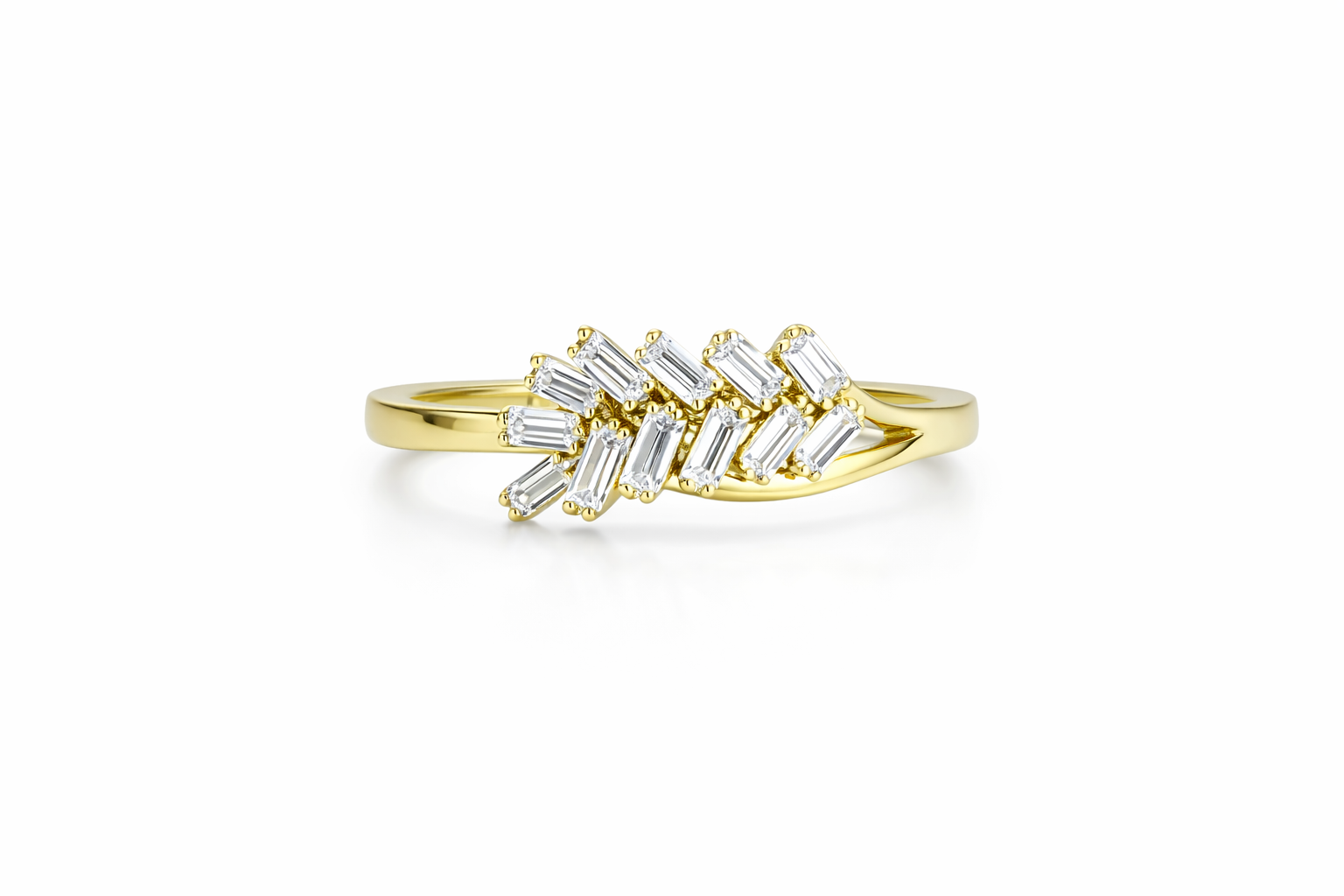 10KT  ASSORTED LIGTH RING Size 7-8 Weigth 1
