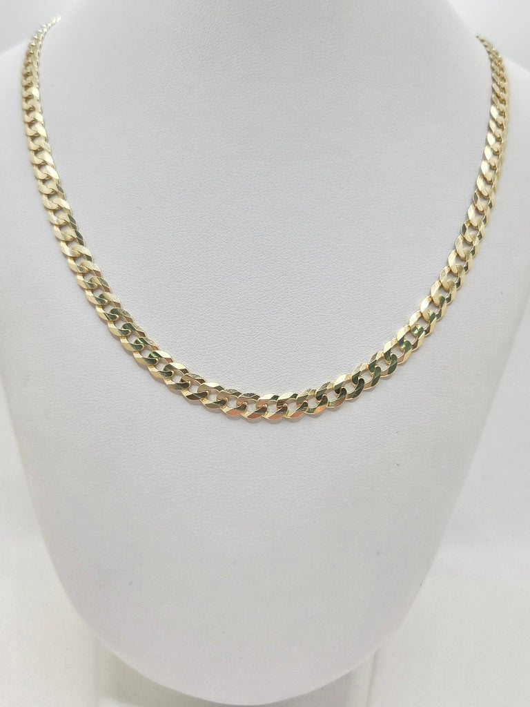 10KT SOLID MIAMI CUBAN CHAIN Size 26INCH 6MM Weight 60.7GR