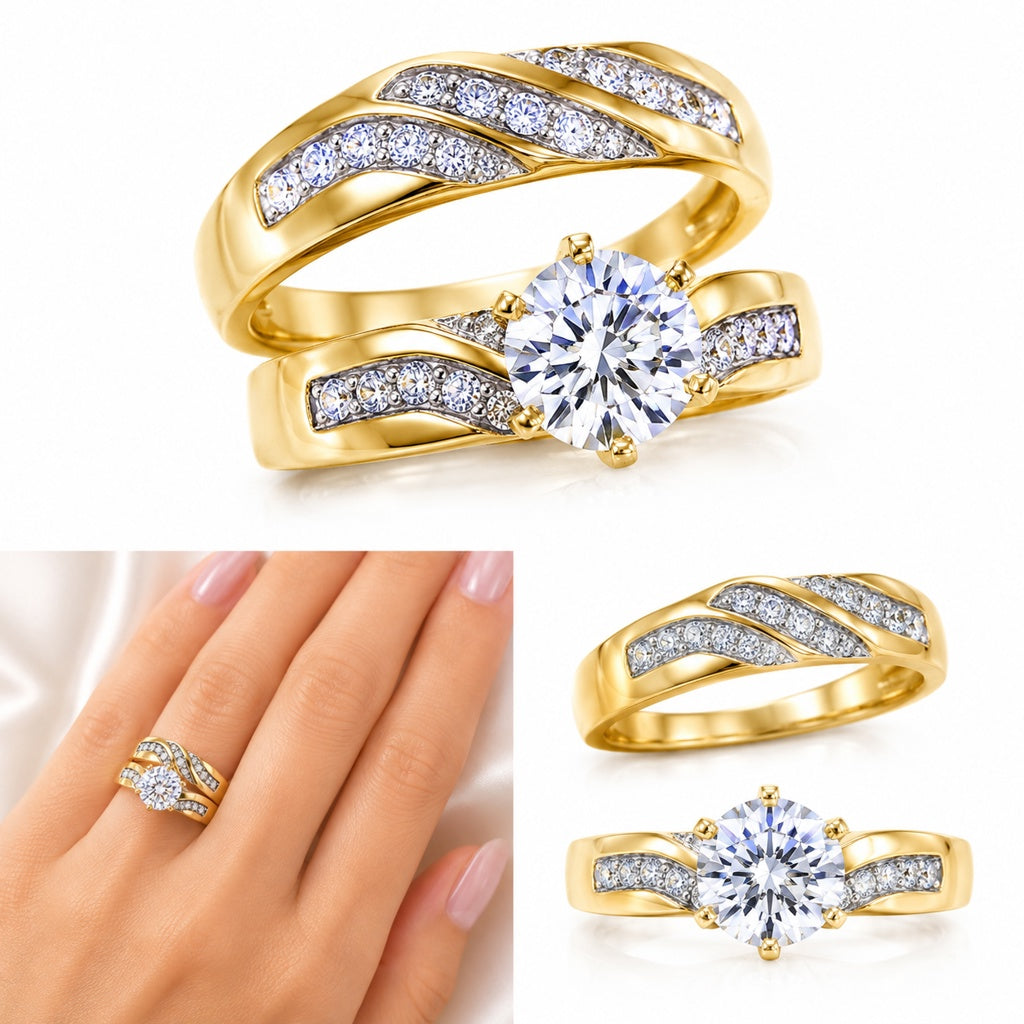 14KT ENGAGEMENT RING Size 7