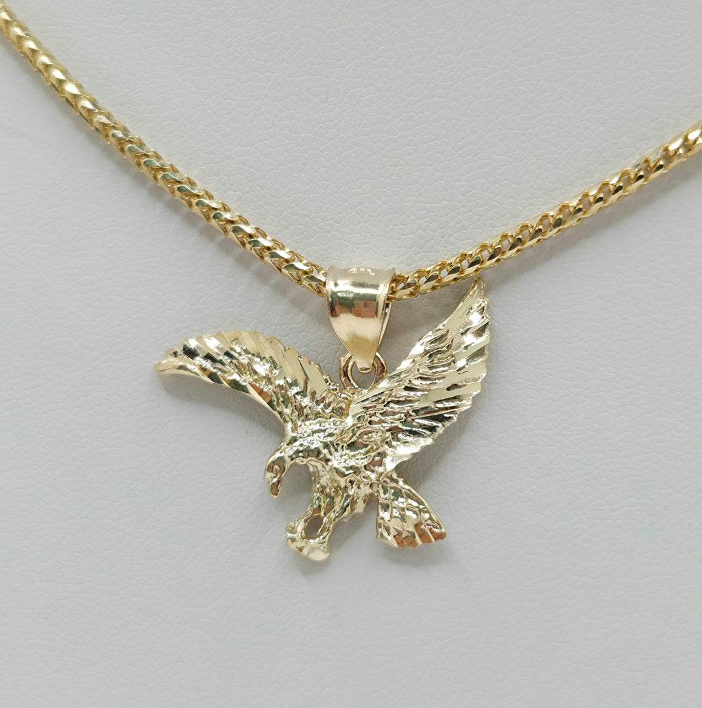 10KT SMALL EAGLE PENDANT Weight 2.5GR