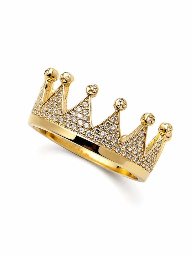 10KT CROWN RING Size 12