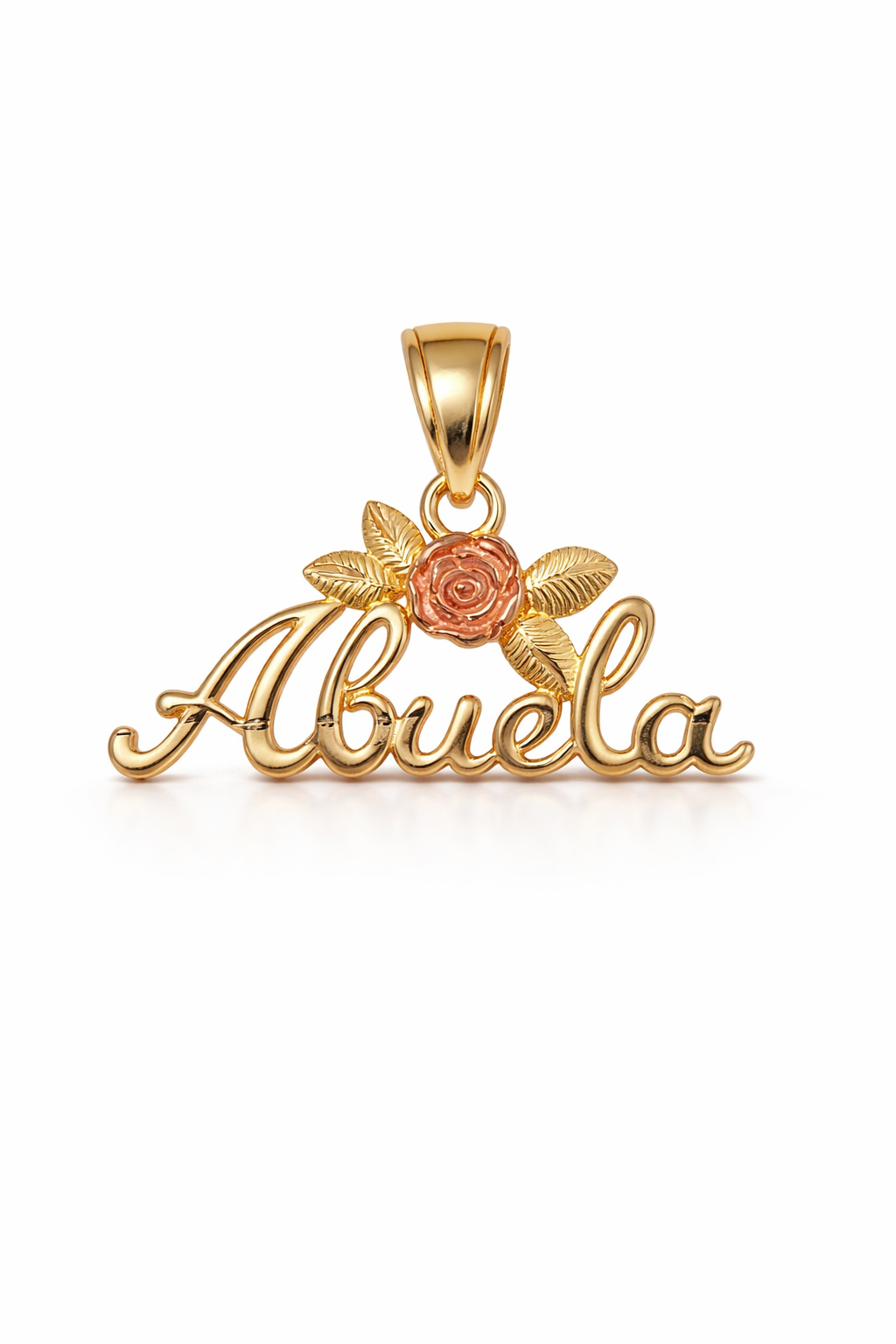 10KT ABUELA PENDANT Size  Weigth 1.3GR