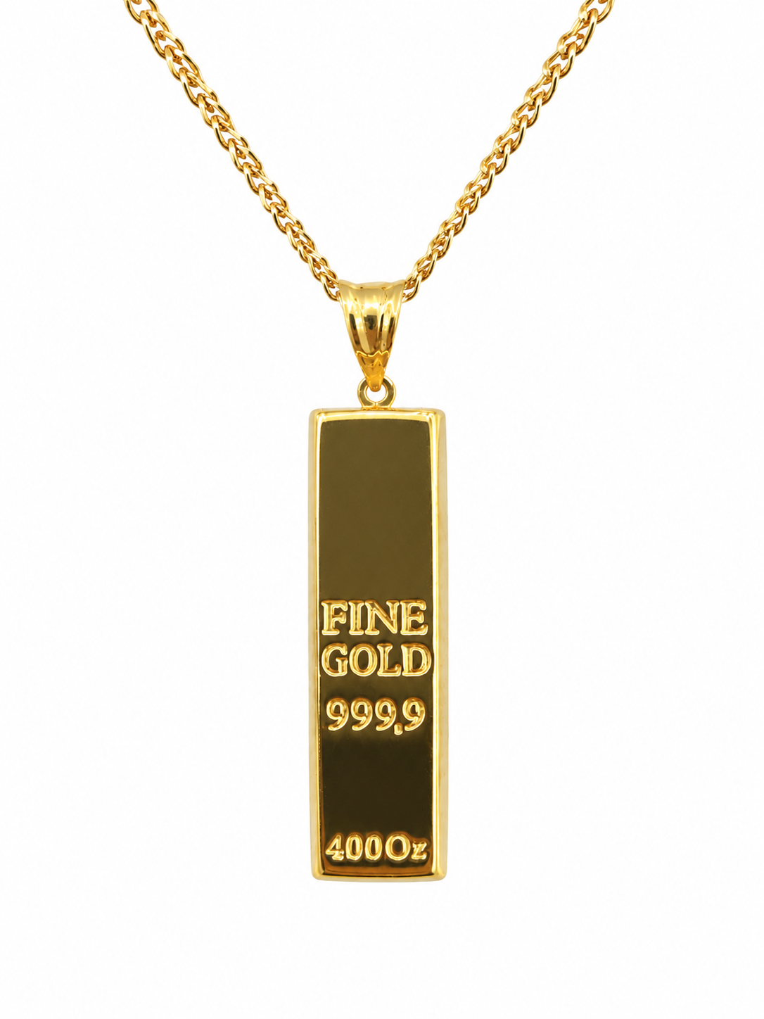 10KT GOLD BAR  PENDANT Size  Weigth 3GR