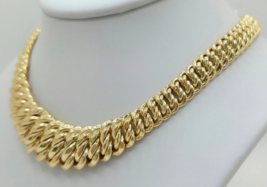 10KT PRINCESSA NECKLACE Size 18INCH Weight 40GR