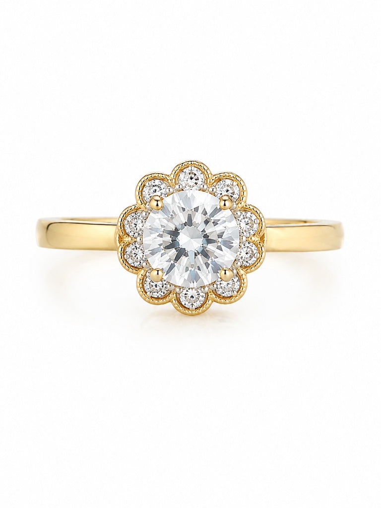10K PROMISE RING Size 7