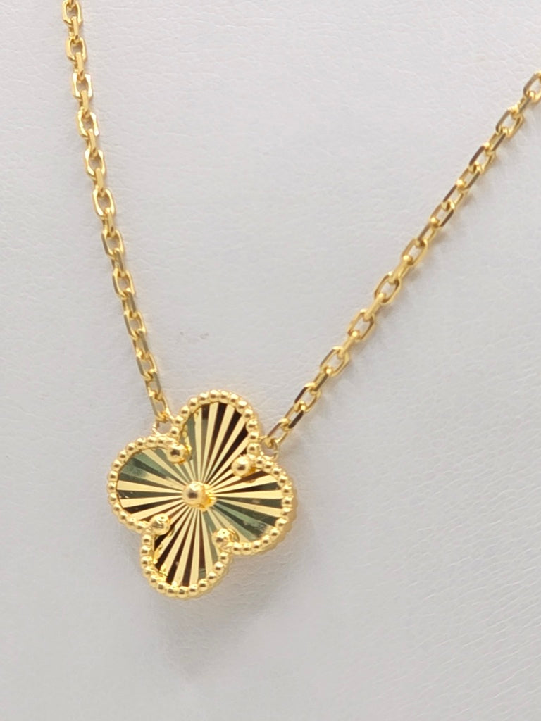 14KT FLOWER CHAIN Size 18INCH Weigth 5.5GR