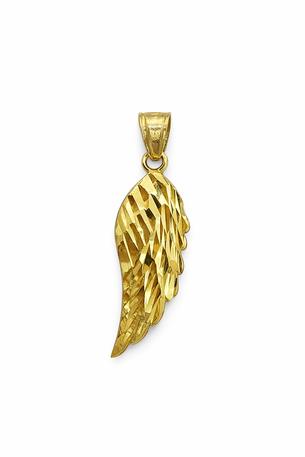 10KT GOLDEN ANGEL WINGS PENDANT  Weigth 0.8GR