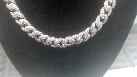 925 MOISSANITE  CHAIN