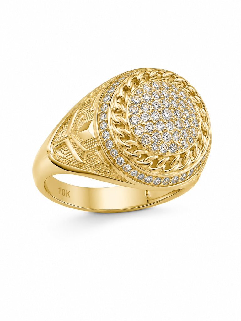 10K MODERN RING Size 12.5