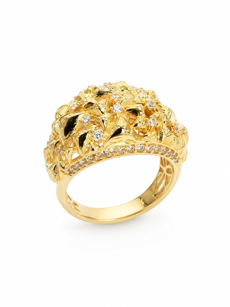 10KT MODERN RING Size 8