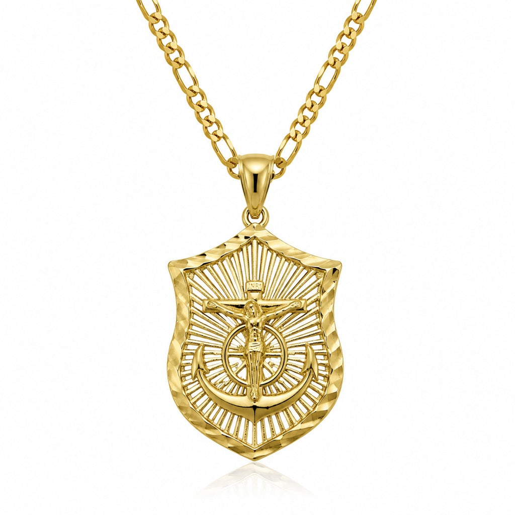 10KT  ANCHOR PENDANT  Weigth 3.7GR