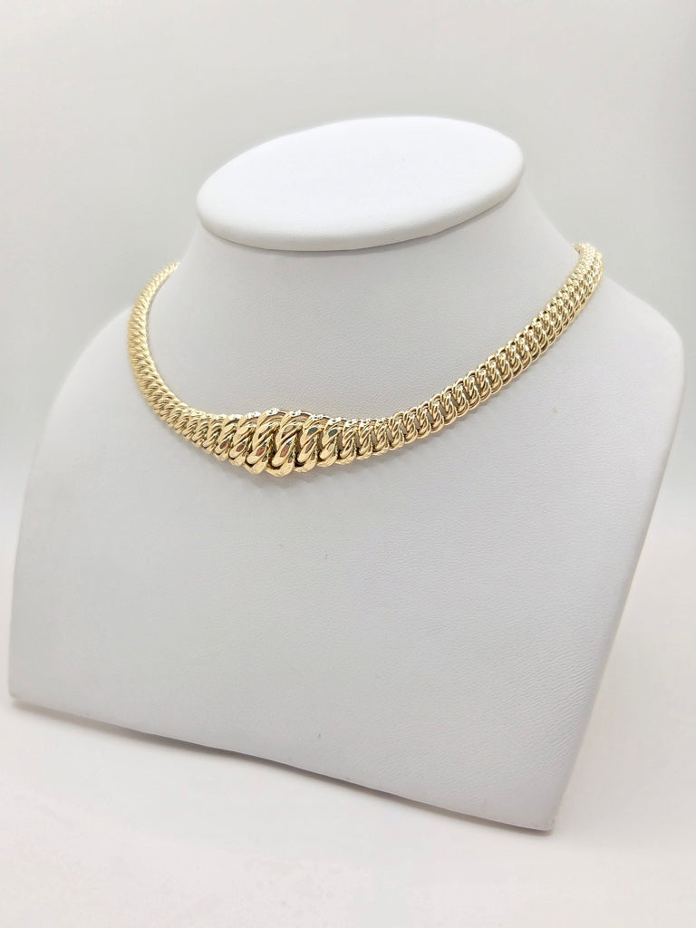 10KT PRINCESSA NECKLACE Size 16INCH Weight 15GR