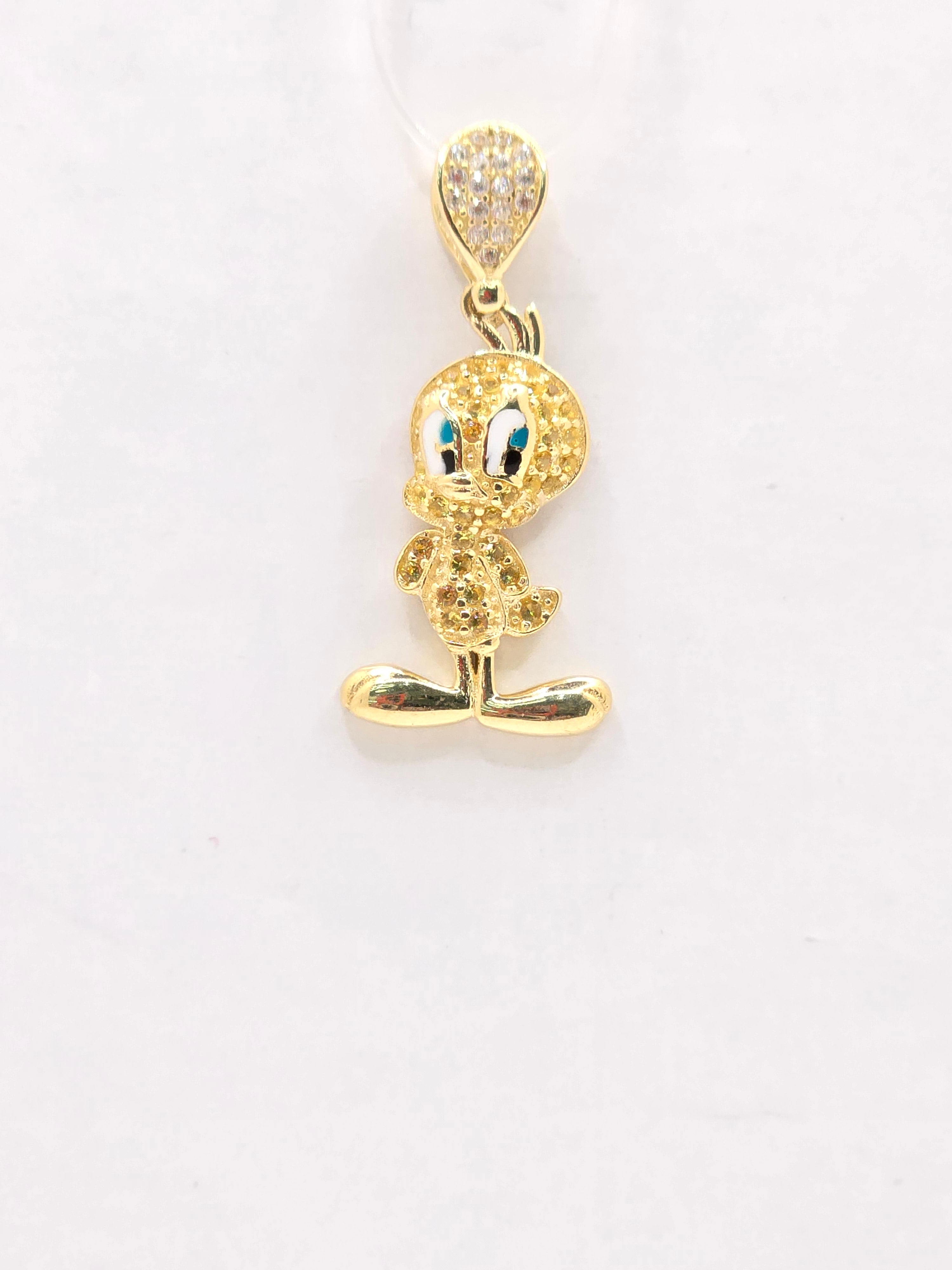 14KT BEAUTIFUL TWEETY PENDANT Weight 2.4GR