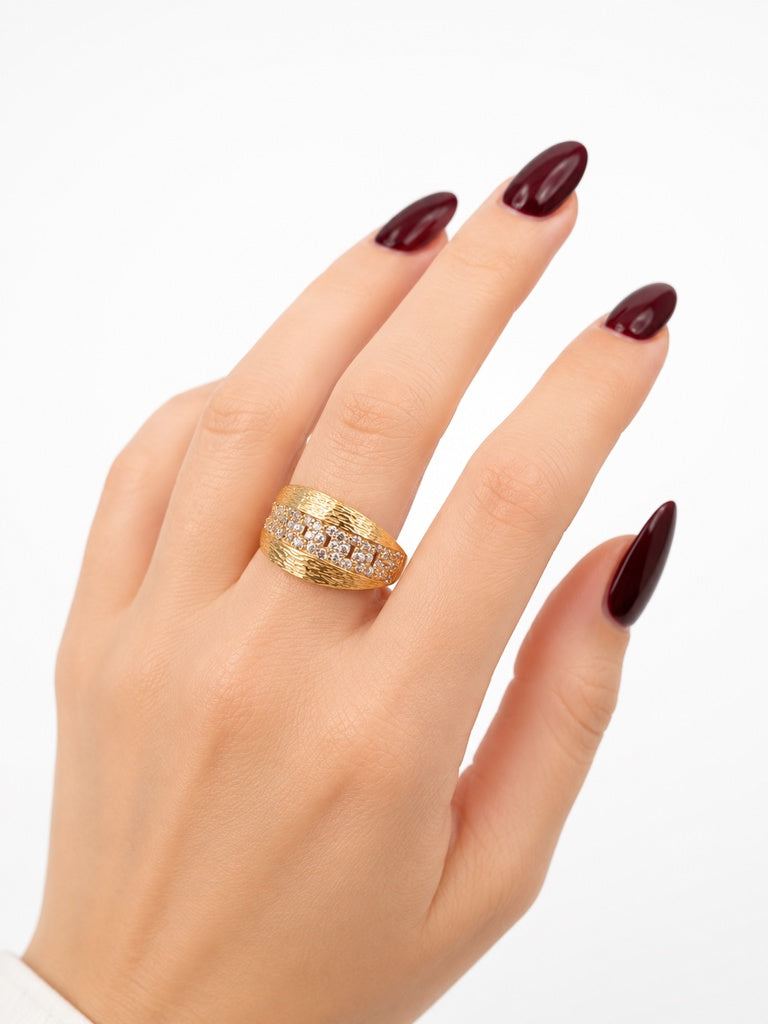 10KT  ASSORTED LIGTH RING Size 7-8 Weigth 2grs