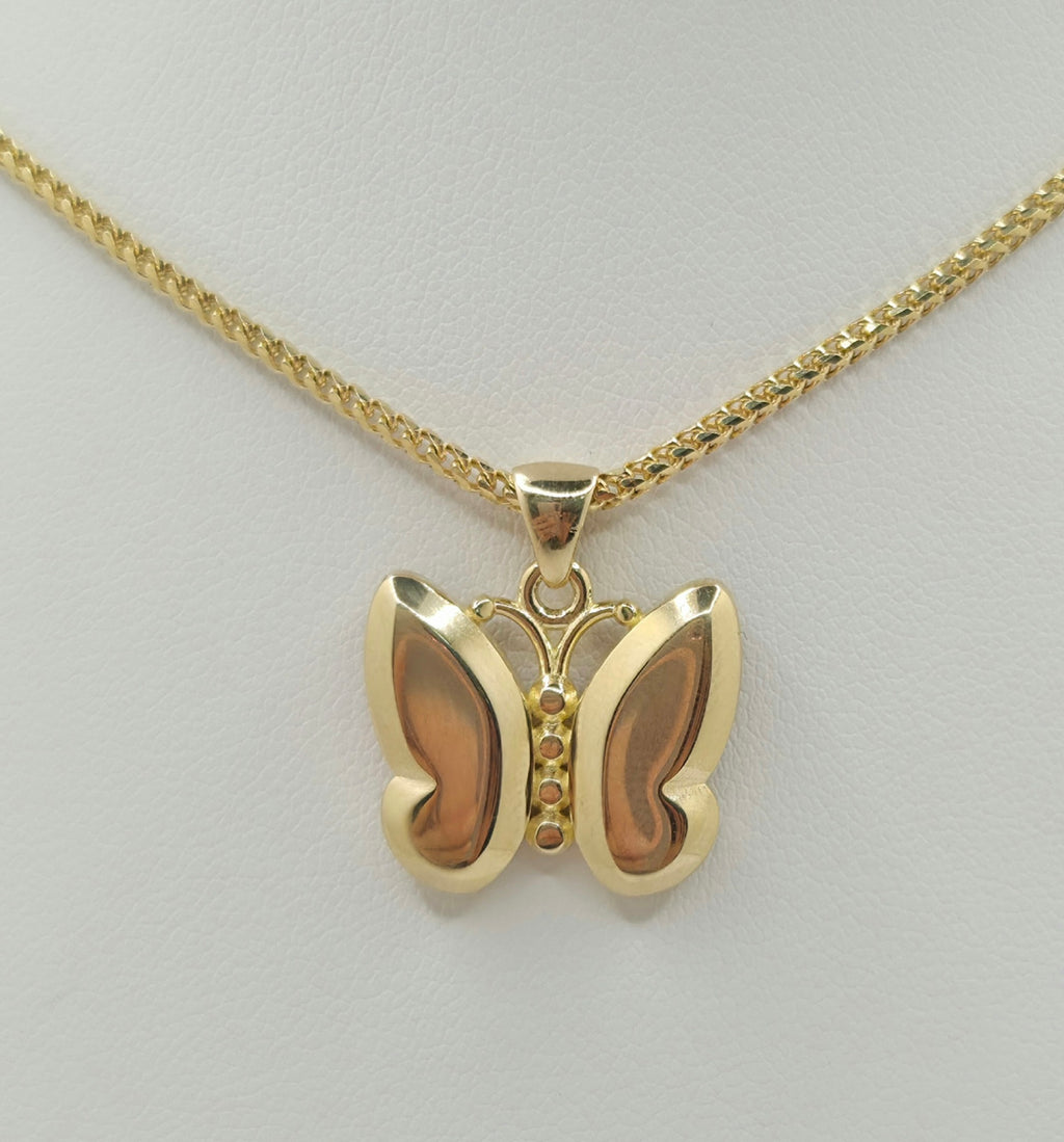 10KT GOLDEN BUTTERFLY PENDANT Weight 2.2GR